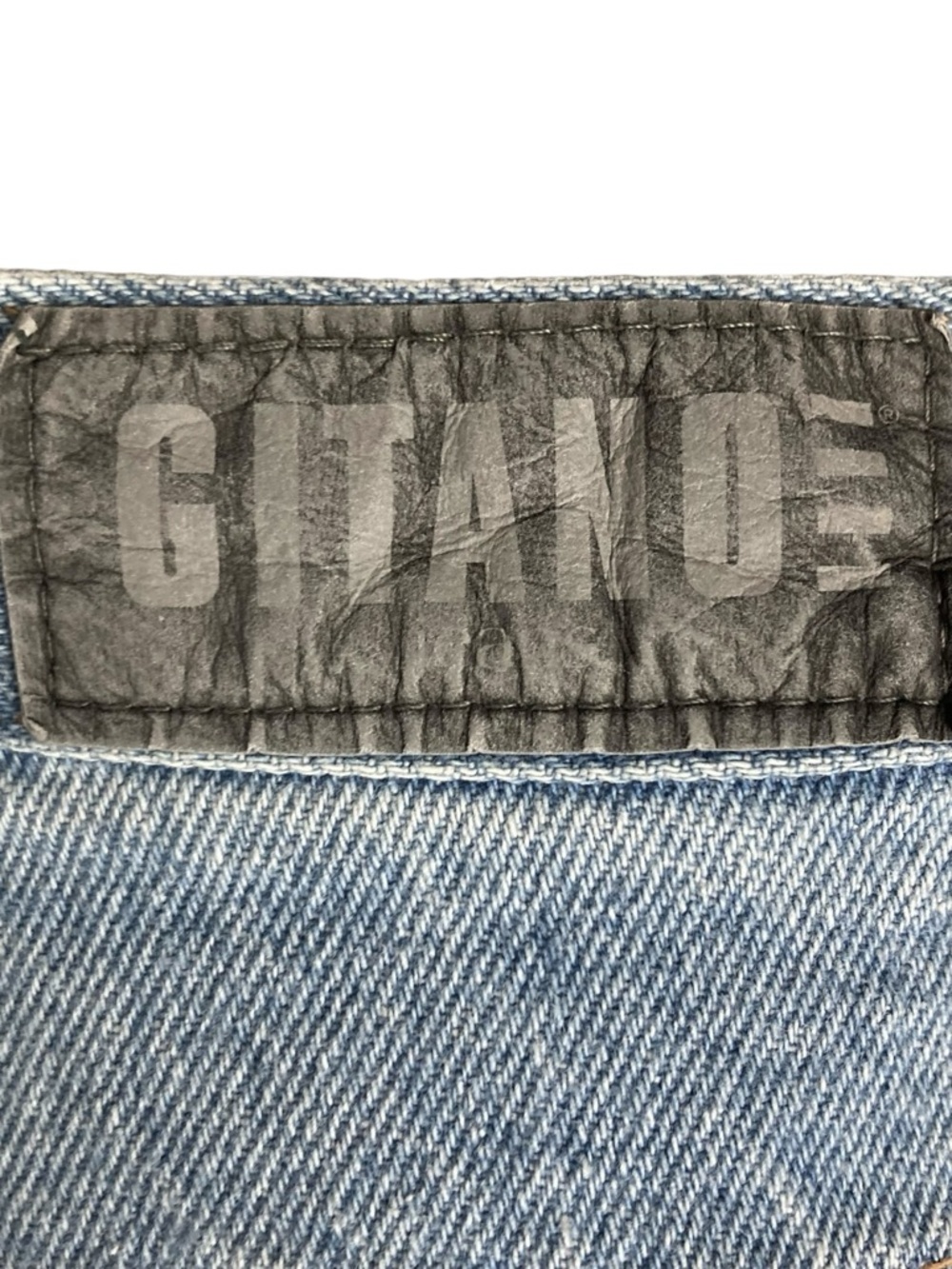 Vintage Gitano Light Wash Jeans Sz 8 Short - Picture 6 of 9
